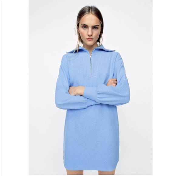 Zara Dresses & Skirts - Zara soft dress with zipper